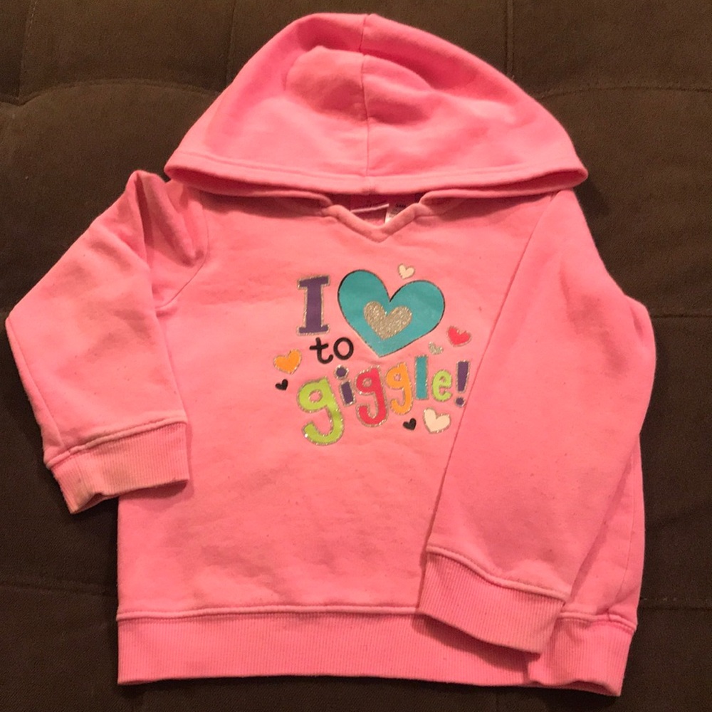 pink hoodie 24M so cute